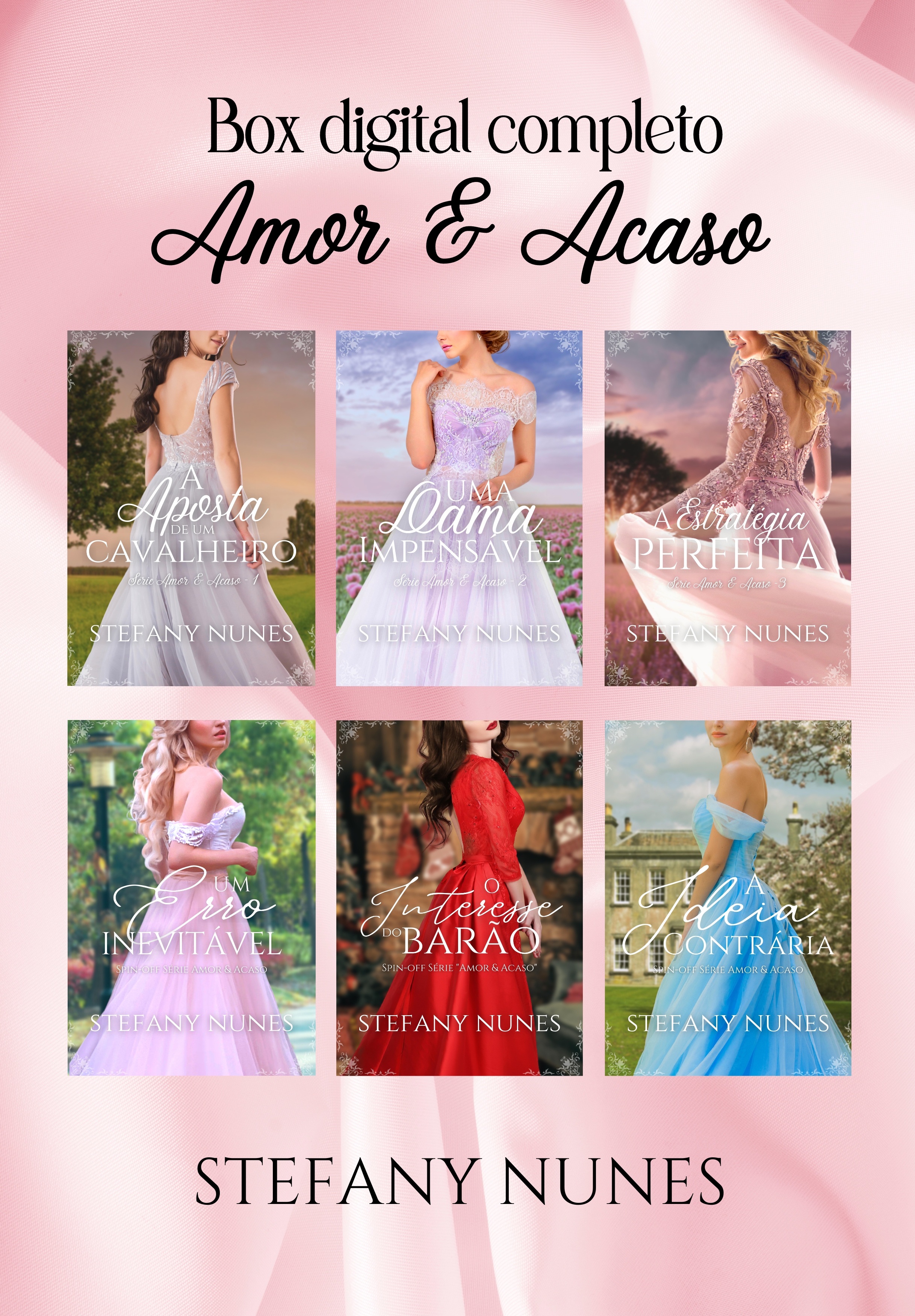 Amor & Acaso - Box Digital Completo: Trilogia + Spinoff's (3) + Contos (3) (Portuguese Edition)