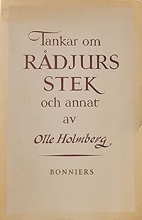 Omslag för Tankar om rådjursstek och annat