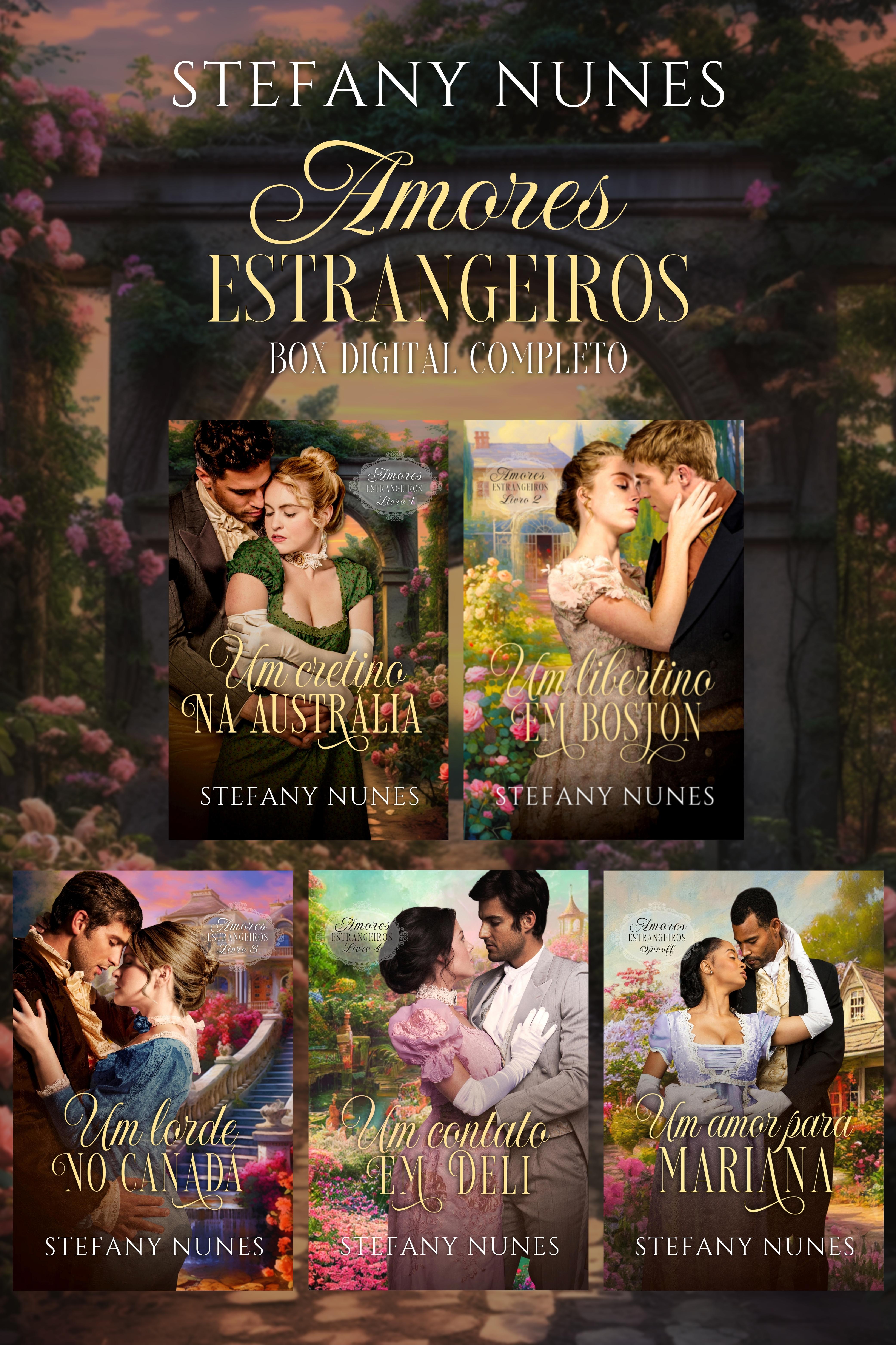 Amores Estrangeiros: Box digital completo: (04 livros + Novela spinoff) (Portuguese Edition)