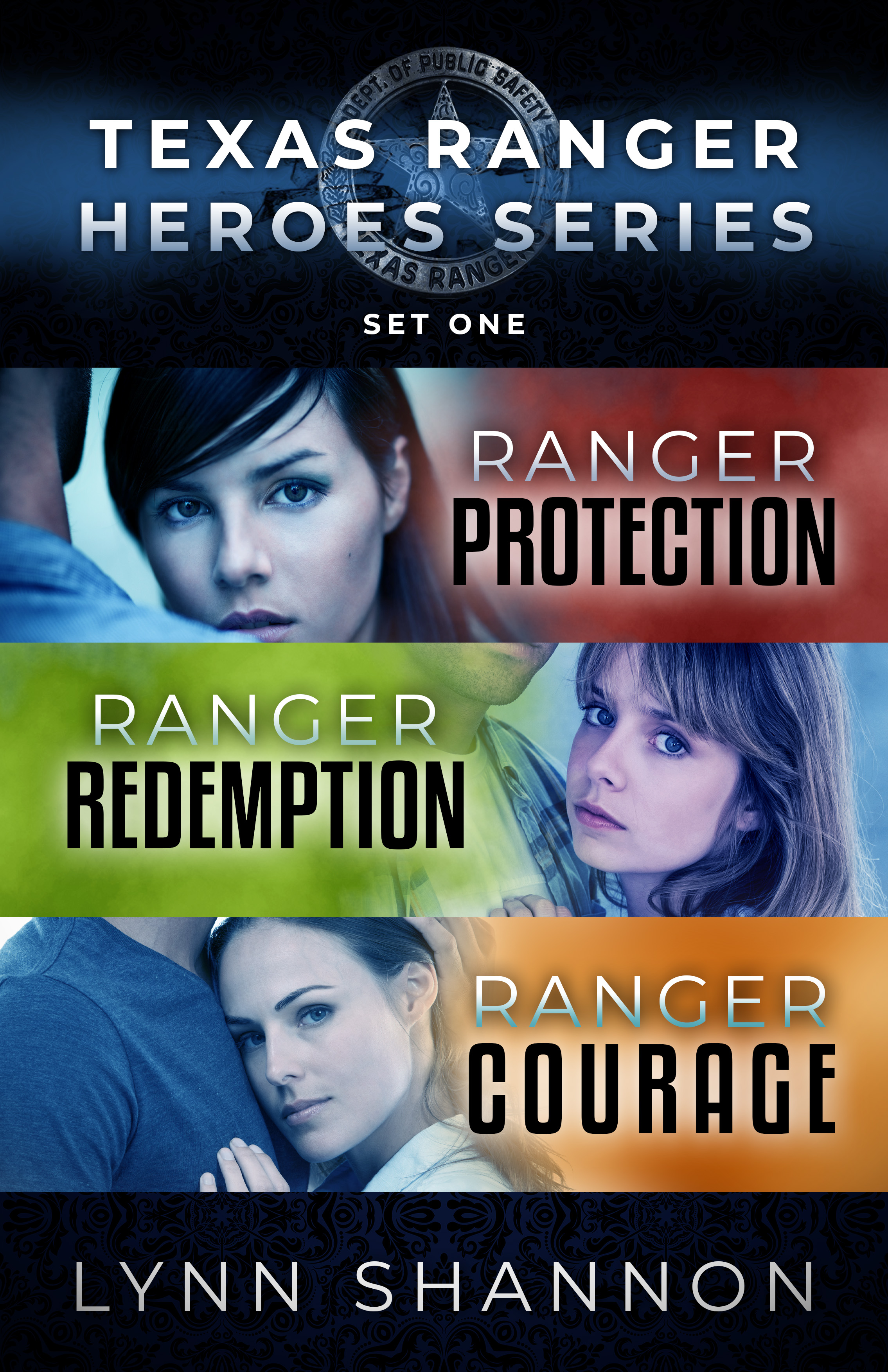 Texas Ranger Heroes Box Set (Texas Ranger Heroes #1-3)