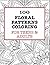 100 Floral Patterns Coloring Book by First Flight Publishing Co.