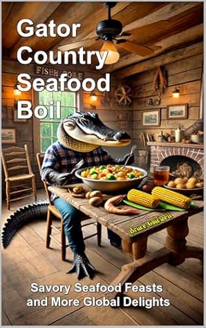 Gator Country Seafood Boil : Savory Seafood Feasts and More Global Delights (Goldwell's SizziQ Culinary Collection: Mastering Flavors from Surf to Turf Book 29)