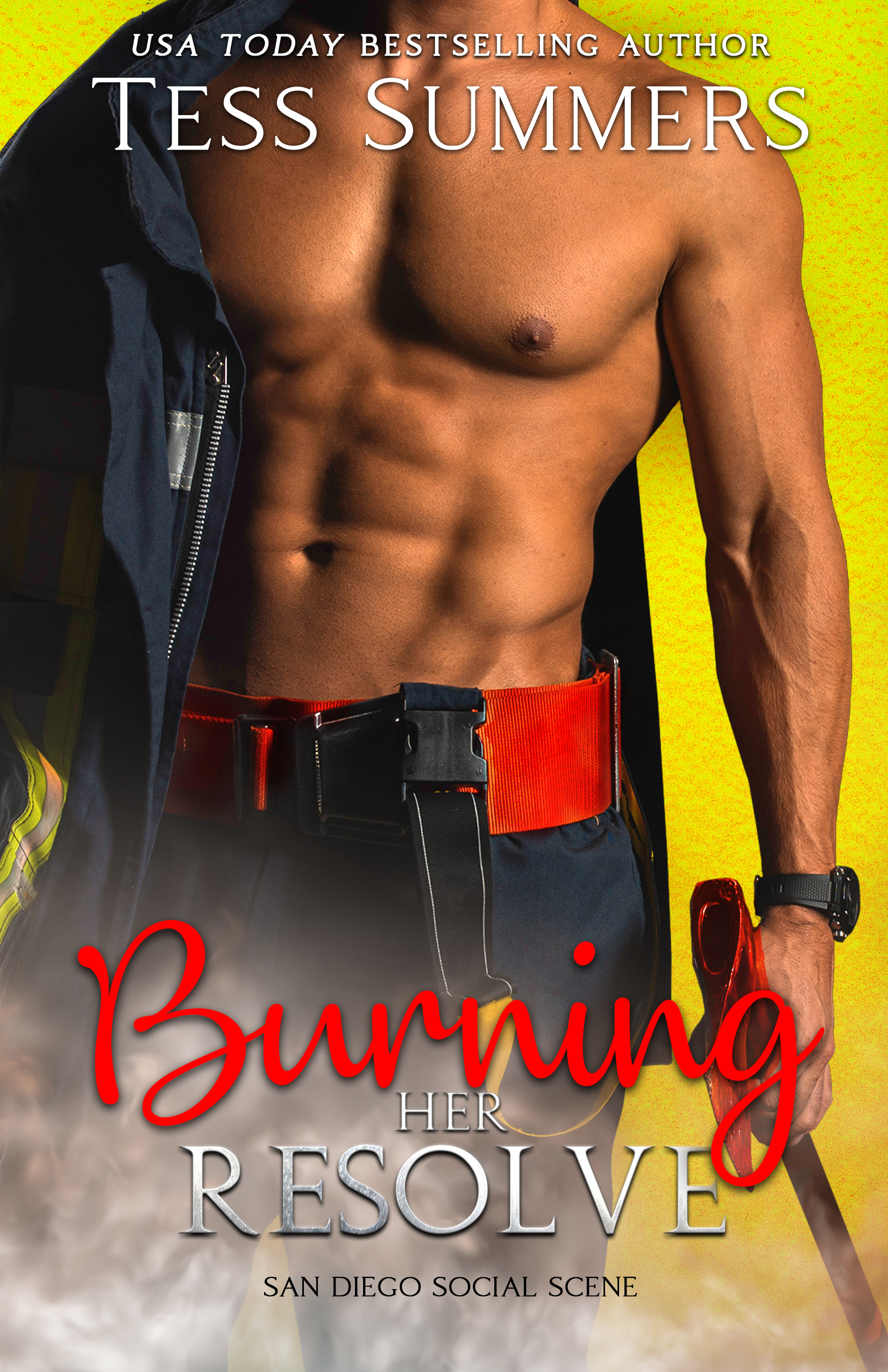 Burning Her Resolve (San Diego Social Scene, #6)
