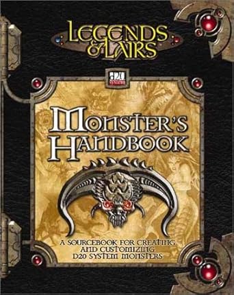 Legends & Lairs: Monster's Handbook (Hardcover)