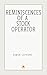 Reminiscences of a Stock Operator