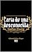 Carta de una desconocida (Spanish Edition)