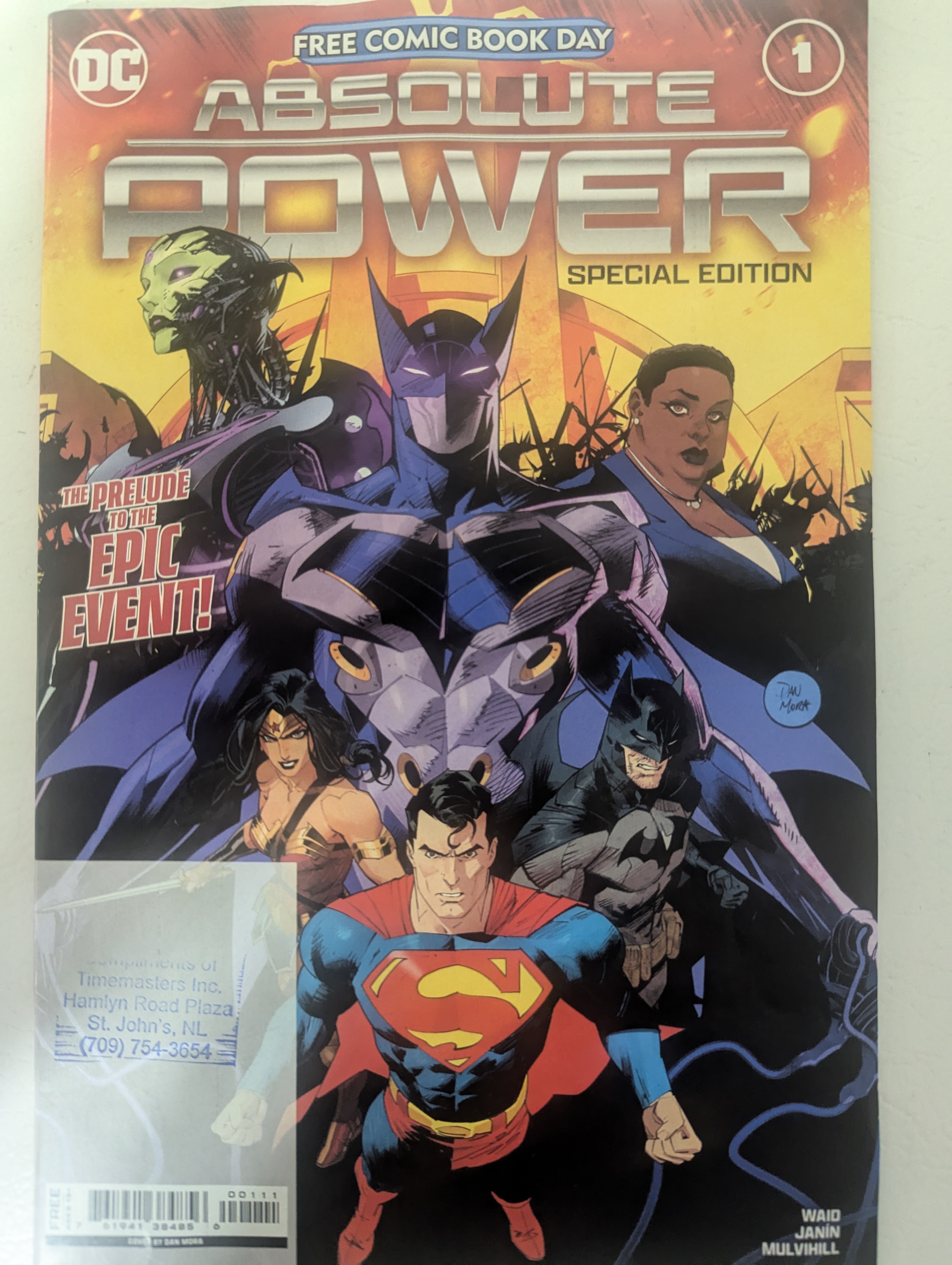 DC Comic: Absolute Power!