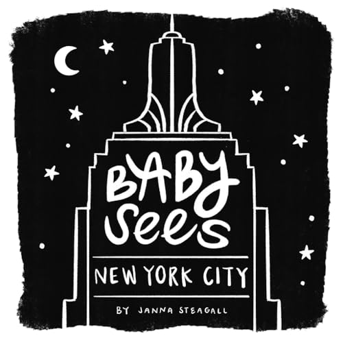Baby Sees New York City: A High-Contrast Board Book for Babies (Board Book)