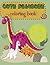 Cute Dinosaur Coloring Book