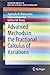 Advanced Methods in the Fractional Calculus of Variations (SpringerBriefs in Applied Sciences and Technology)