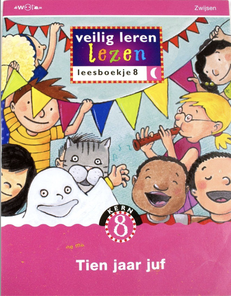 Veilig leren lezen maan 8 - Tien jaar juf