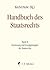 Handbuch des Staatsrechts -...
