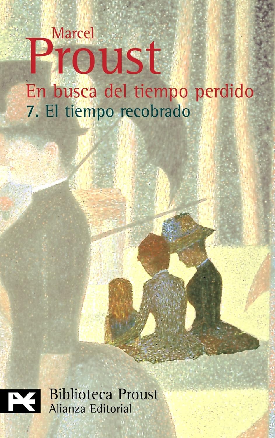 Portada de El tiempo recobrado, de Marcel Proust