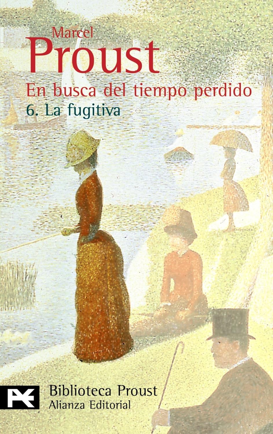 Portada de La fugitiva, de Marcel Proust
