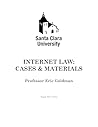 Internet Law: Cas...