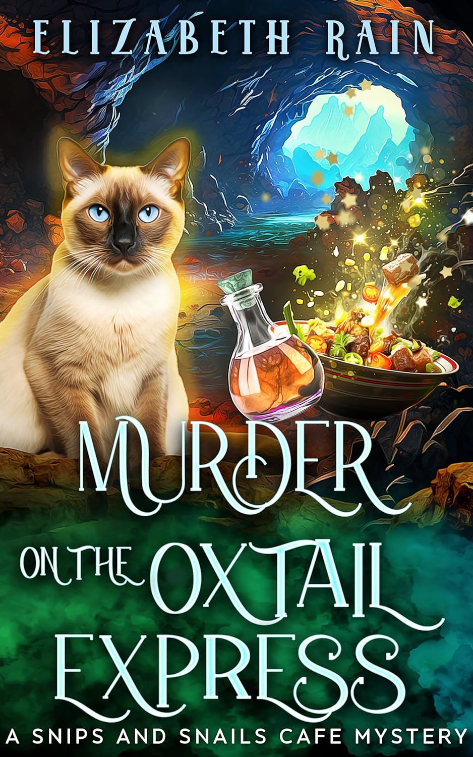 Murder on the Oxtail Express (Snips and Snails Cafe #2)