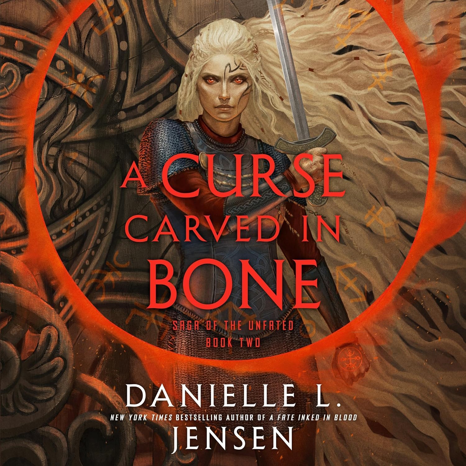 A Curse Carved in Bone (Saga of the Unfated, #2)