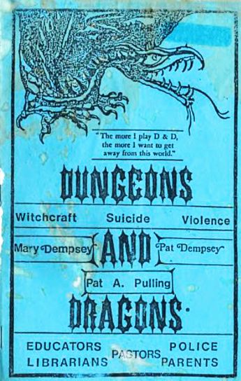 Dungeons and Dragons: Witchcraft -Suicide -Violence