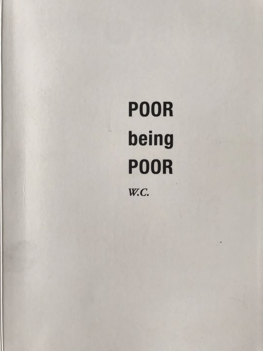 POOR being POOR