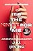 IT'S THE KNIFE FOR ME by J.M.  Irving