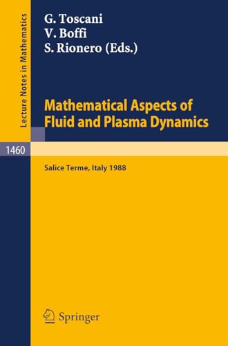 Mathematical Aspects of Fluid and Plasma Dynamics: Proceedings of an International Workshop held in Salice Terme, Italy, 26-30 September 1988 (Lecture Notes in Mathematics Book 1460)