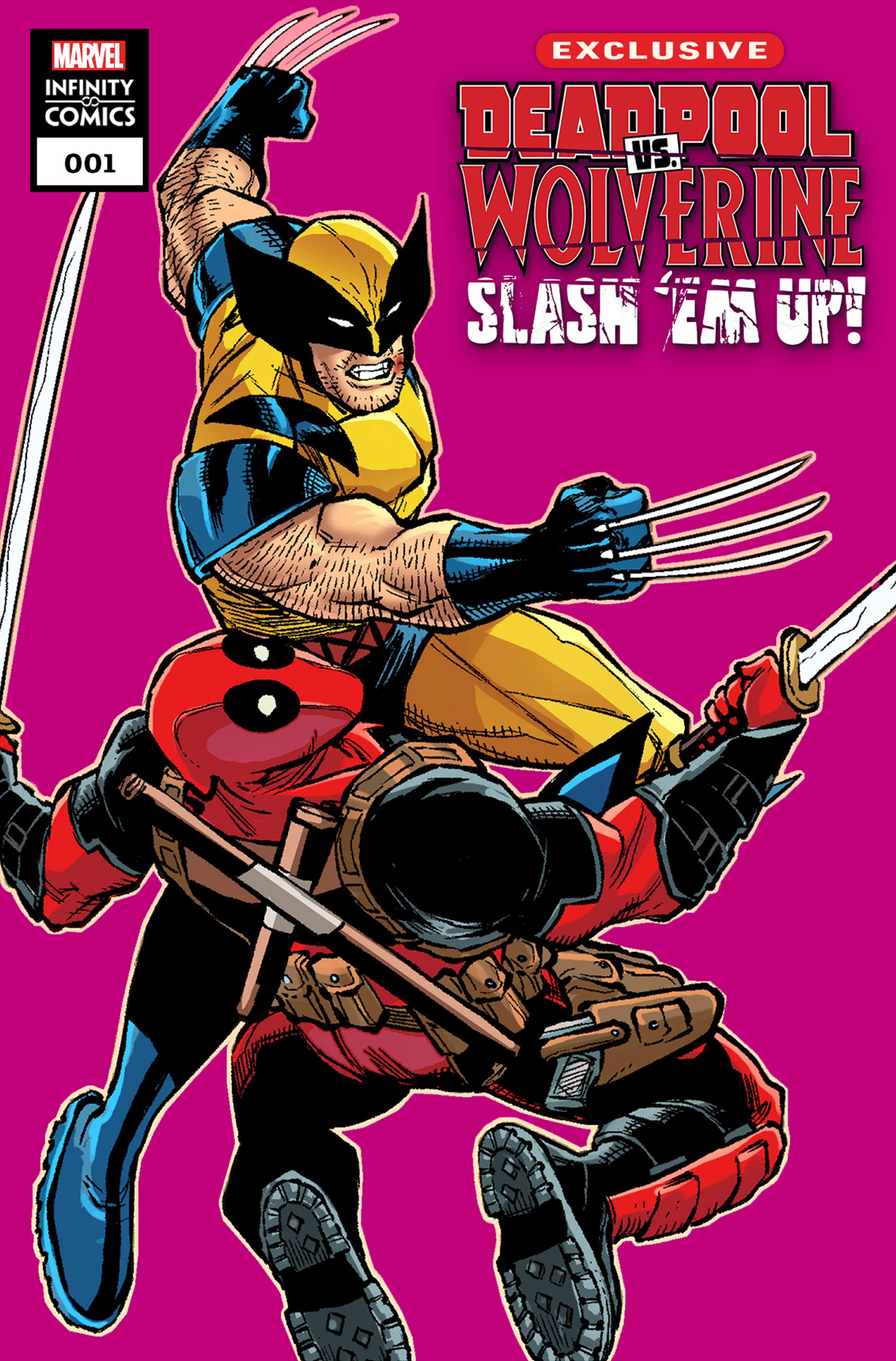Deadpool Vs. Wolverine: Slash ‘em up Infinity Comic (2024) #1