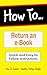 How to Return an e-Book: Qu...