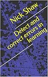 Detect and correct errors in learning