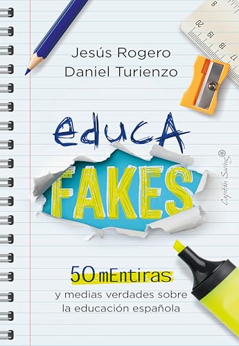 Portada de Educafakes, de Jesús Roguero