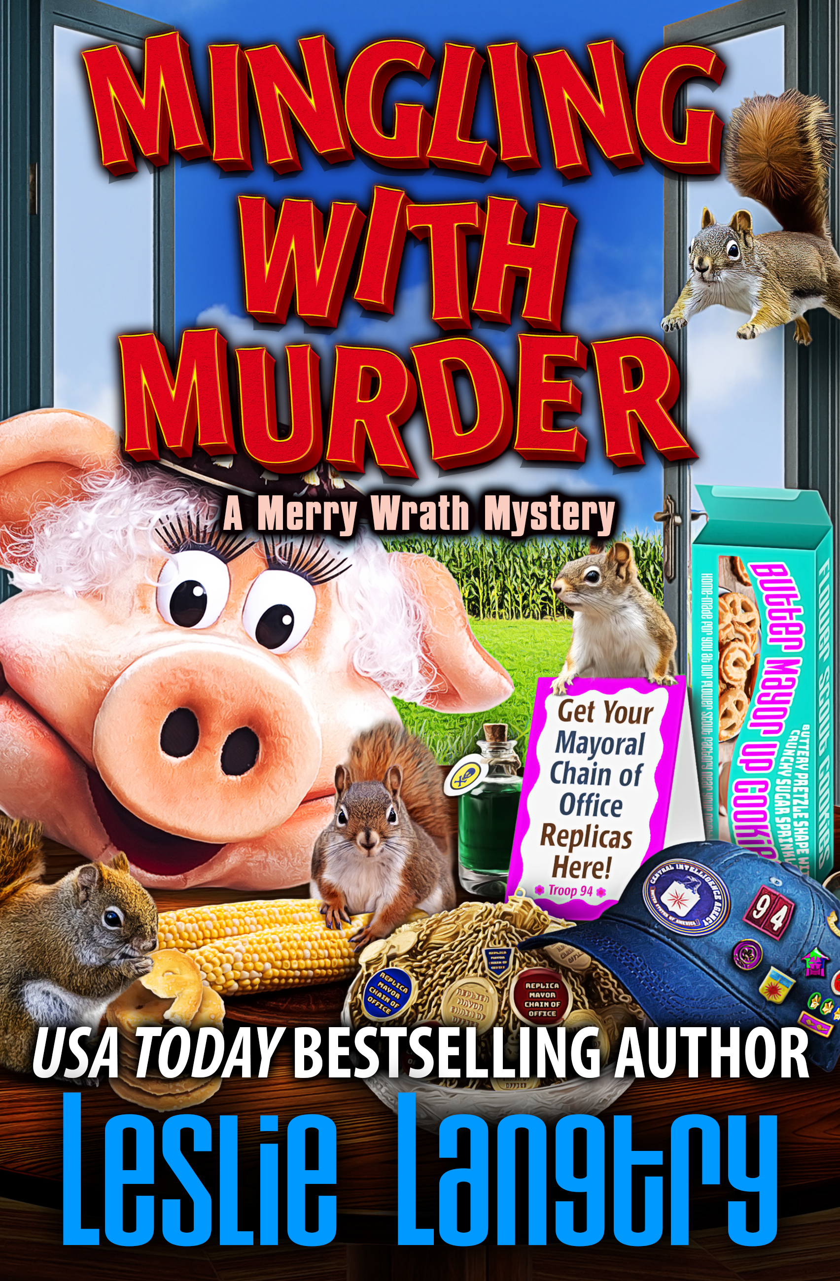 Mingling with Murder (Merry Wrath Mysteries, #31)