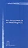 Para una periodización de la literatura peruana