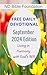 FREE DAILY DEVOTIONAL September 2024 Edition by Jesus Bible Foundation
