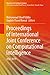 Proceedings of International Joint Conference on Computational Intelligence: IJCCI 2019 (Algorithms for Intelligent Systems)
