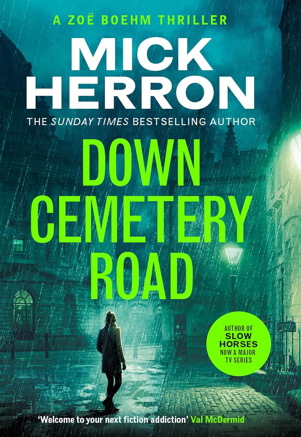 Portada de Down Cemetery Road, de Mick Herron