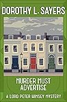 Book cover for Murder Must Advertise  (Lord Peter Wimsey, #10)