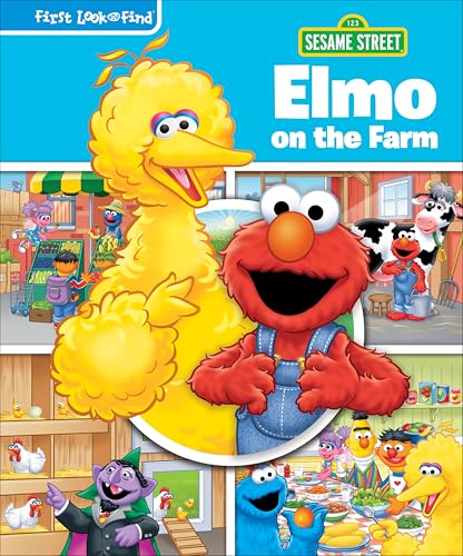 Sesame Street Elmo on the Farm: First Look and Find (First Look and Find Series #4)