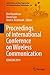 Proceedings of International Conference on Wireless Communica... by Hari Vasudevan