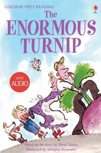 The Enormous Turnip (with Audio) (Usborne First Reading Level 3)