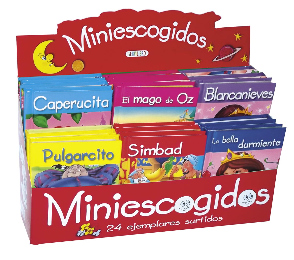 Colección Miniescogidos nº 1 (Caja 6 títulos/24 ejemplares)