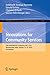 Innovations for Community Services by Siddharth Swarup Rautaray