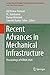 Recent Advances in Mechanical Infrastructure by Ajit Kumar Parwani