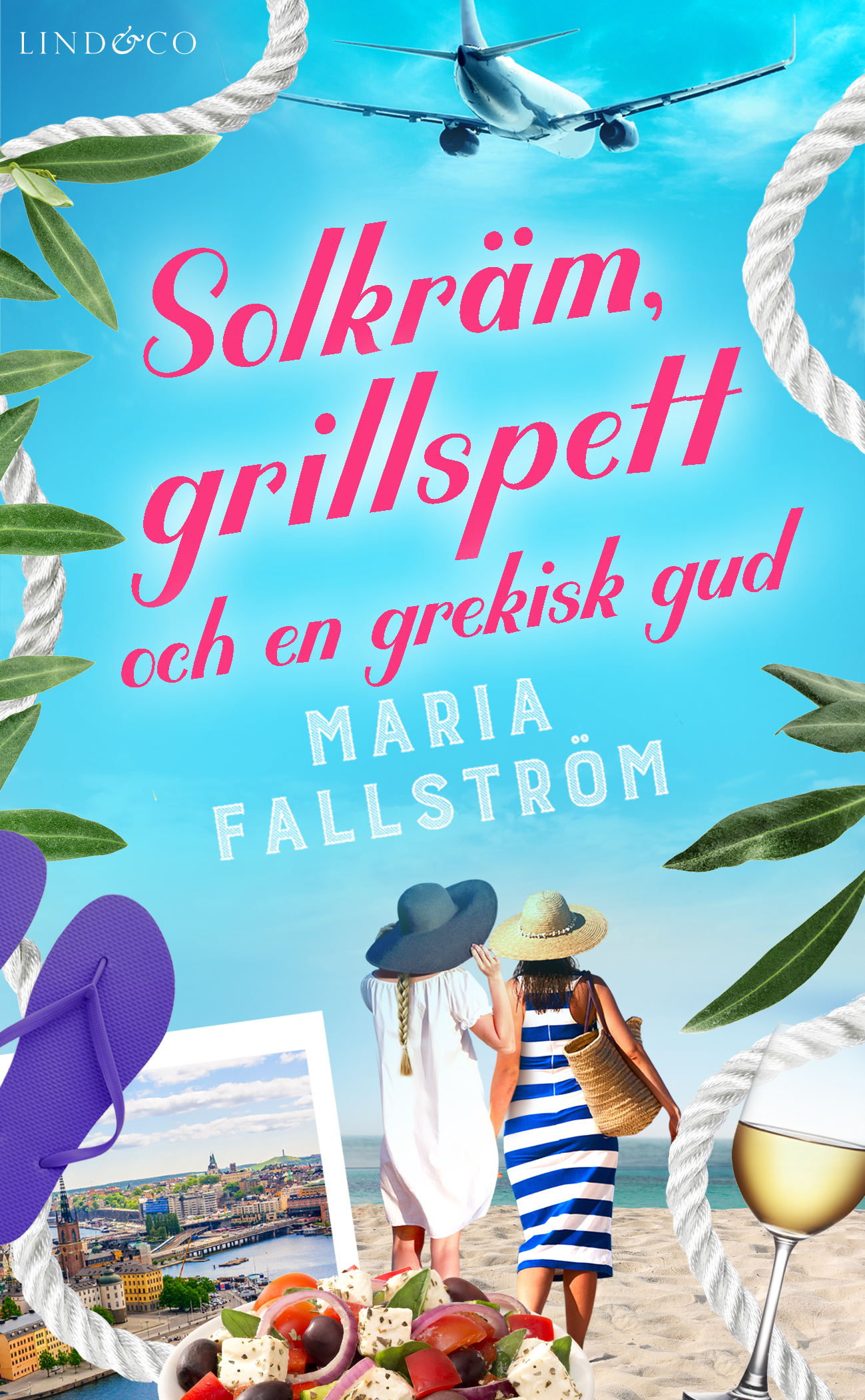 Solkräm, grillspett och en grekisk gud (Serien om Emma, #1)