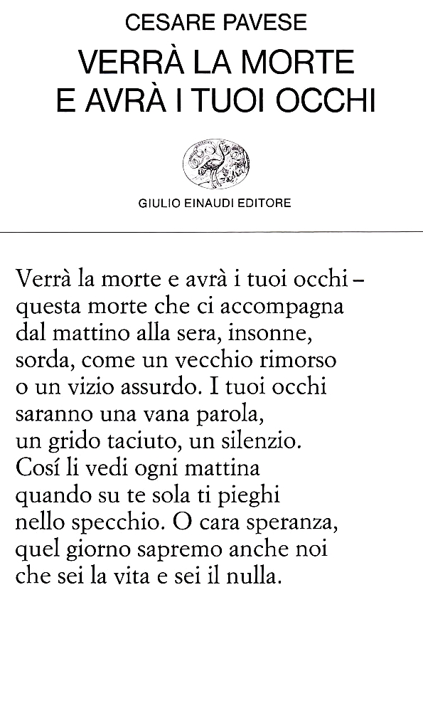 Verrà la morte e avrà i tuoi occhi (Paperback)