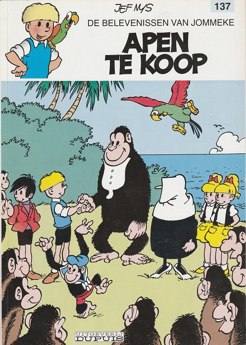 Apen te koop (De belevenissen van Jommeke, #137)