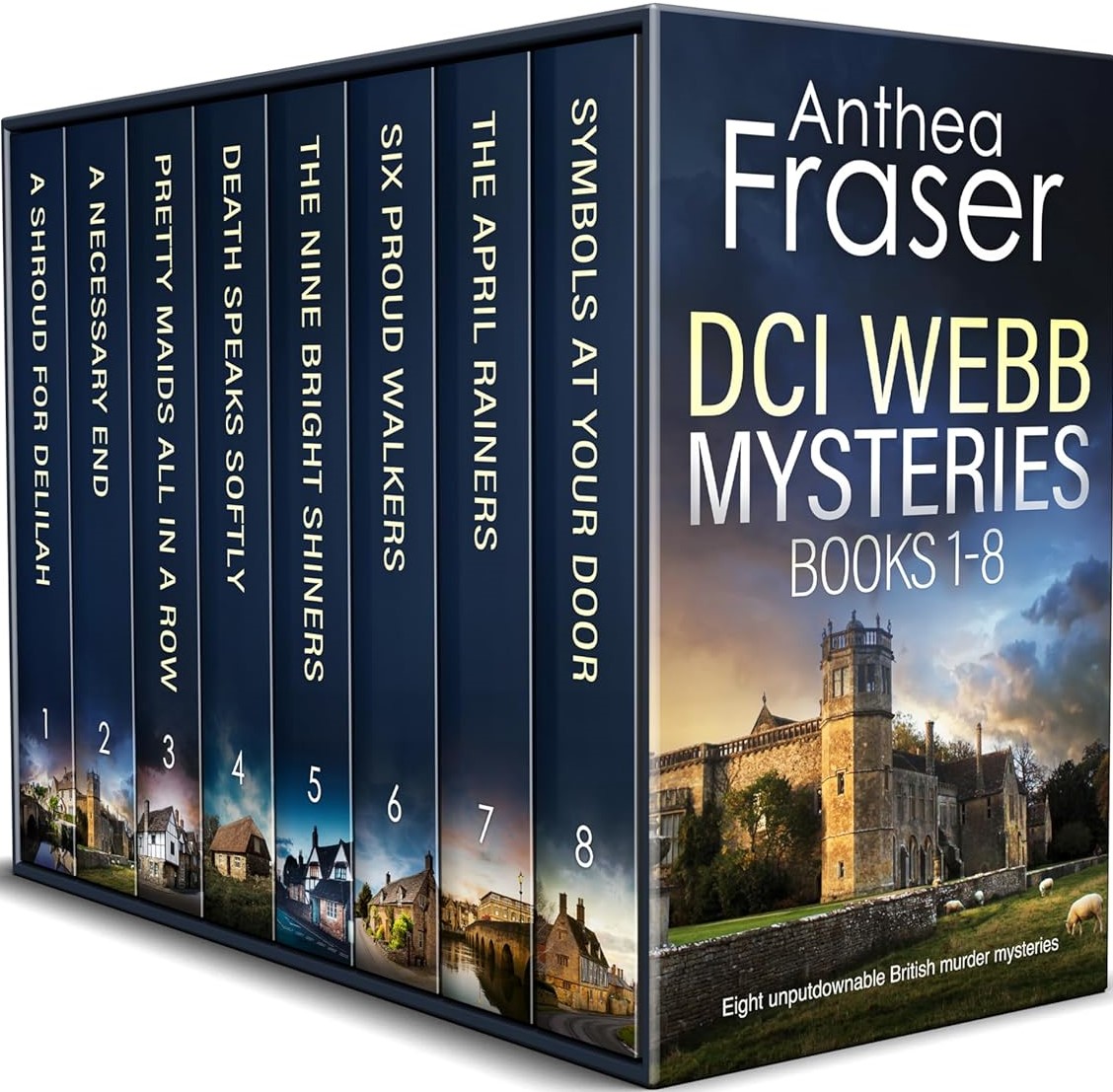 DCI Webb Mysteries Books 1–8 (David Webb #1-8)
