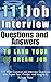 111 Job Interview Questions and Answers to Land Your Dream Job: 111 Most Common Job Interview Questions with Expert Tips, Guides, and Insights to Answer Them