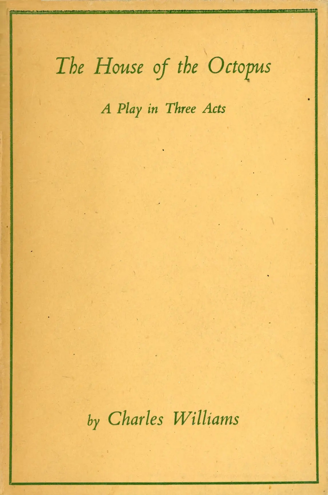 The House of the Octopus