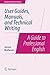 User Guides, Manuals, and Technical Writing: A Guide to Professional English (Guides to Professional English)