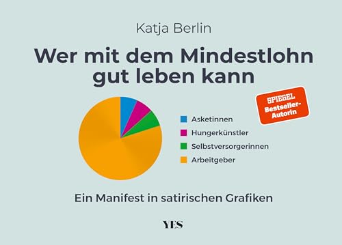 Wer mit dem Mindestlohn gut leben kann: Ein Manifest in satirischen Grafiken (German Edition)