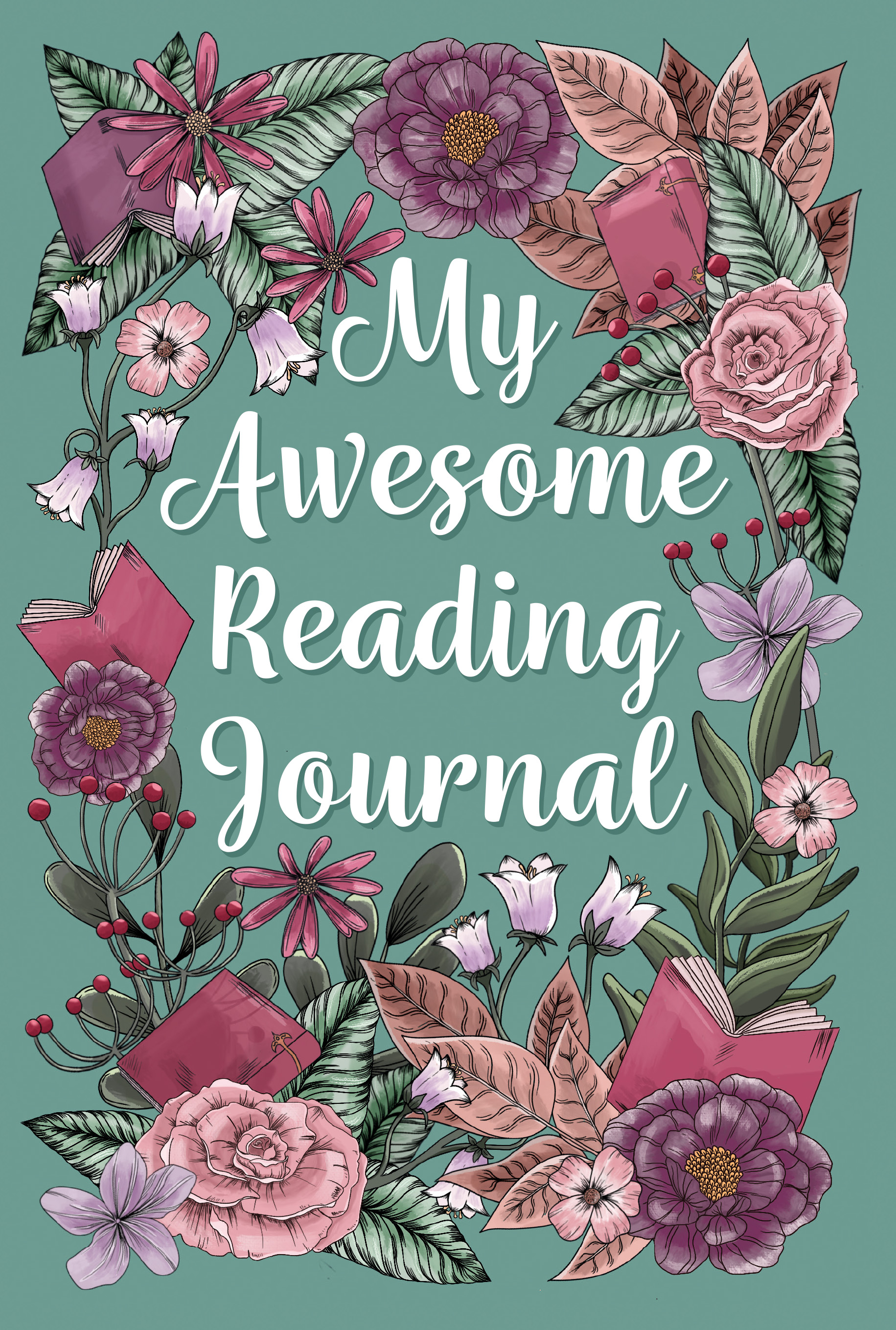 My Awesome Reading Journal: Wild & Fresh